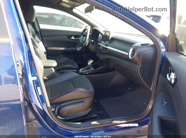 3KPF44AC3LE259172 2020 KIA FORTE Dark Blue წინა სალონის ხედი