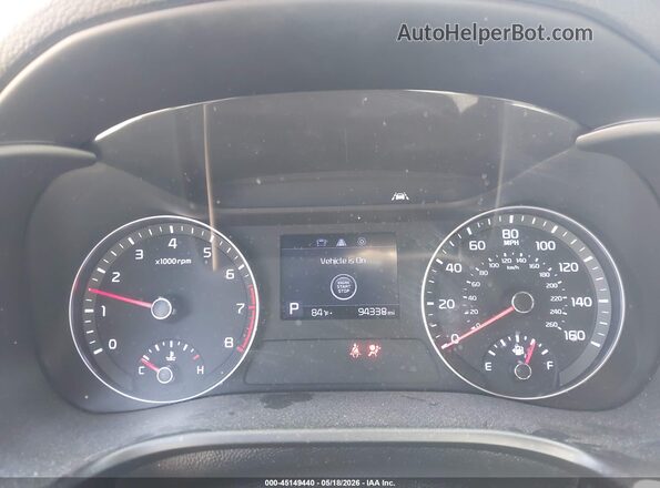 3KPF44AC3LE259172 2020 KIA FORTE Dark Blue უკანა სავარძლების ხედი
