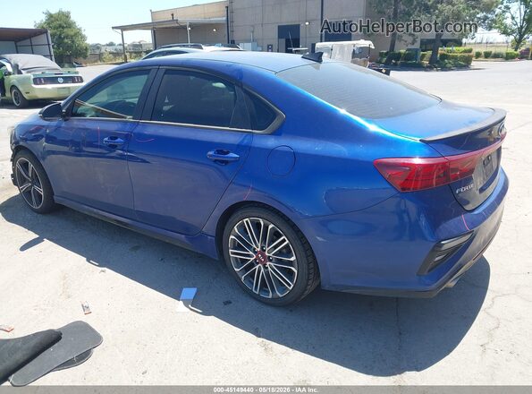 3KPF44AC3LE259172 2020 KIA FORTE Dark Blue უკანა მარცხენა