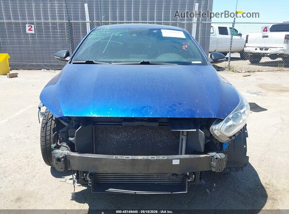 3KPF44AC3LE259172 2020 KIA FORTE Dark Blue უკანა სალონის ხედი