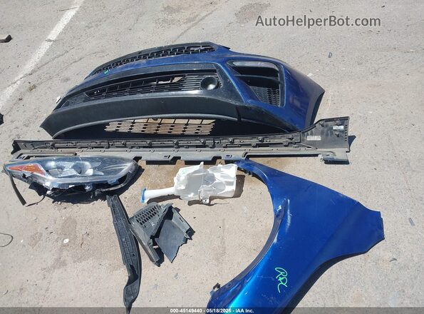 3KPF44AC3LE259172 2020 KIA FORTE Dark Blue ხელსაწყოთა პანელის ხედი