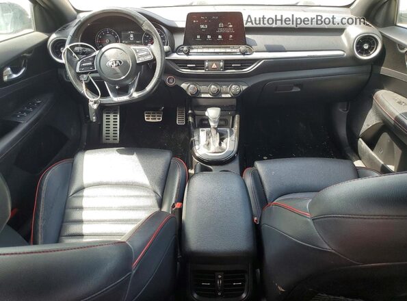 3KPF44AC3ME354848 2021 KIA FORTE Black Dashboard view