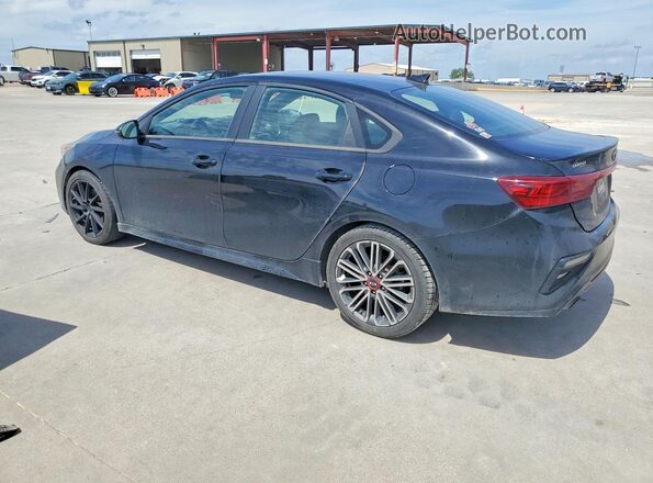 3KPF44AC3ME354848 2021 KIA FORTE Black Rear left
