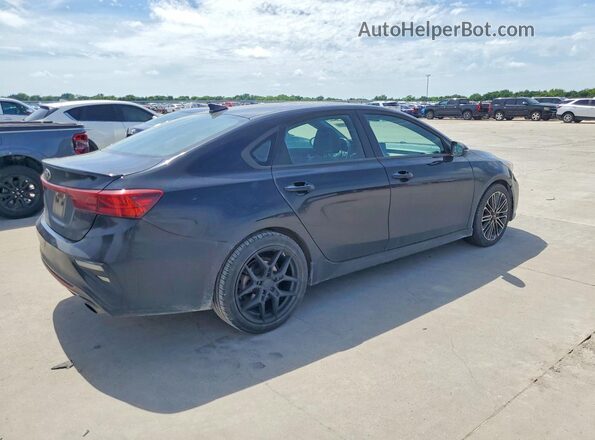 3KPF44AC3ME354848 2021 KIA FORTE Black Rear right