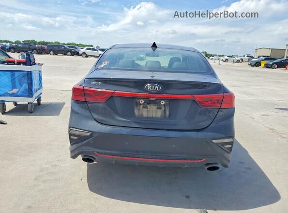 3KPF44AC3ME354848 2021 KIA FORTE Black Rear view