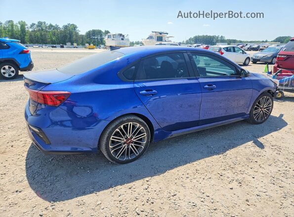 3KPF44AC3ME370435 2021 KIA FORTE Blue 