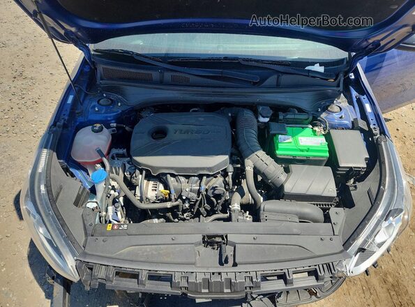 3KPF44AC3ME370435 2021 KIA FORTE Blue 