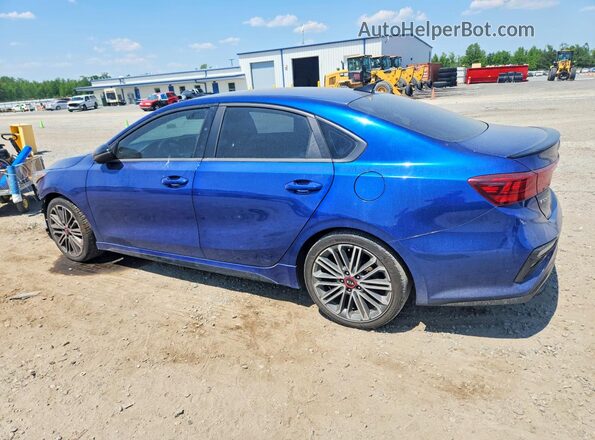 3KPF44AC3ME370435 2021 KIA FORTE Blue 