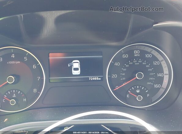 3KPF44AC3NE434183 2022 KIA FORTE Gray Widok tylnych siedzeń