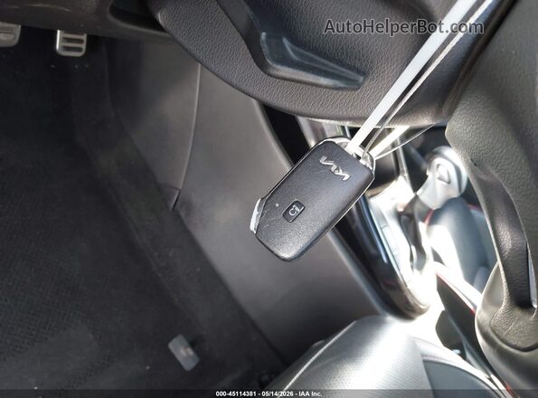 3KPF44AC3NE434183 2022 KIA FORTE Gray Widok deski rozdzielczej