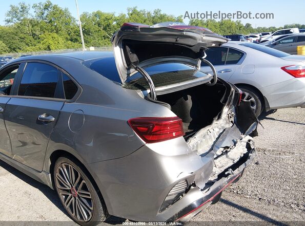 3KPF44AC3NE494139 2022 KIA FORTE Gray Widok z przodu