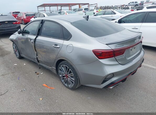 3KPF44AC5NE476483 2022 KIA FORTE Серебряный Задняя левая четверть