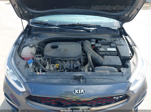 3KPF44AC7ME376528 2021 KIA FORTE Gray Vista trasera