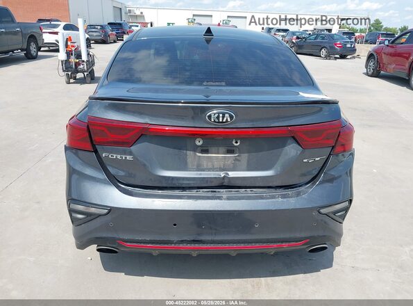 3KPF44AC7ME376528 2021 KIA FORTE Gray 