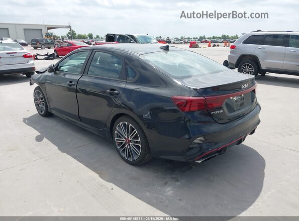 3KPF44AC8PE543712 2023 KIA FORTE Black უკანა მარცხენა