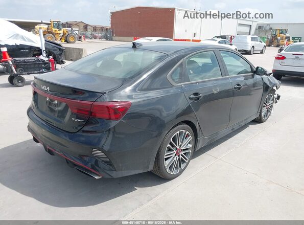 3KPF44AC8PE543712 2023 KIA FORTE Black უკანა მარჯვენა
