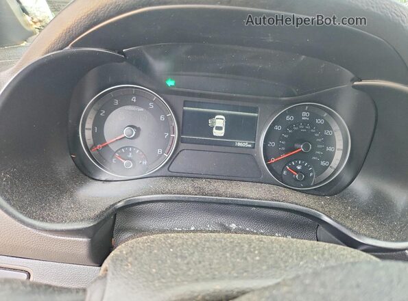 3KPF44AC8RE781160 2024 KIA FORTE Gray ხელსაწყოთა პანელის ხედი