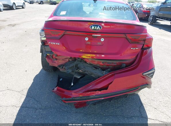 3KPF44AC9ME415099 2021 KIA FORTE Red 