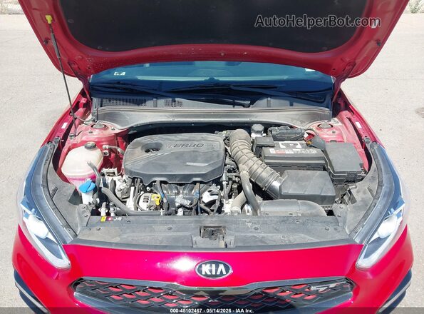 3KPF44AC9ME415099 2021 KIA FORTE Red 