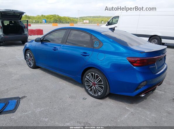 3KPF44AC9NE467849 2022 KIA FORTE Синий Задняя левая четверть