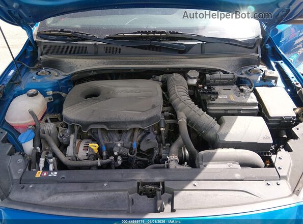 3KPF44AC9NE467849 2022 KIA FORTE Синий Вид сзади