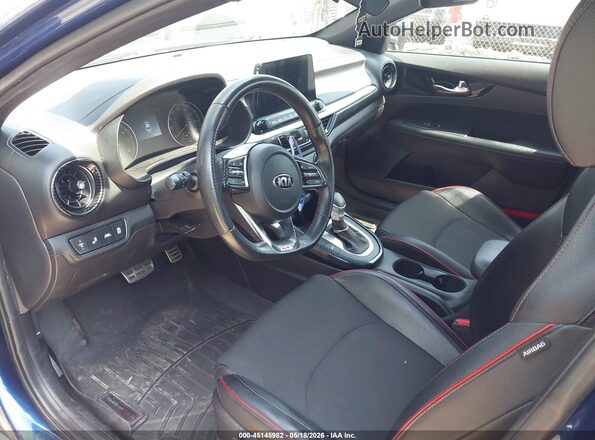 3KPF44ACXME417220 2021 KIA FORTE Blue Սալոնի դիմացի տեսք