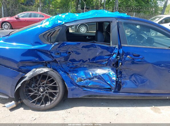3KPF44ACXME417220 2021 KIA FORTE Blue Դիմացի տեսք