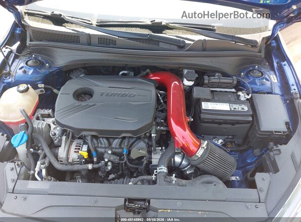 3KPF44ACXME417220 2021 KIA FORTE Blue Հետևի տեսք