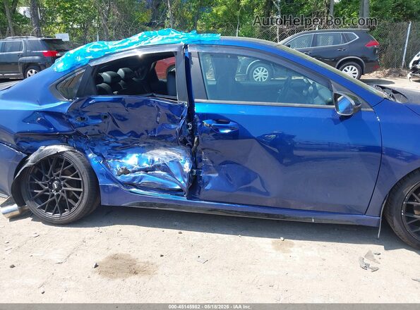 3KPF44ACXME417220 2021 KIA FORTE Blue Սալոնի հետևի տեսք