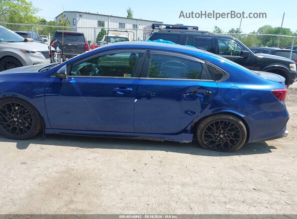 3KPF44ACXME417220 2021 KIA FORTE Blue Սալոնի 360 աստիճան տեսք