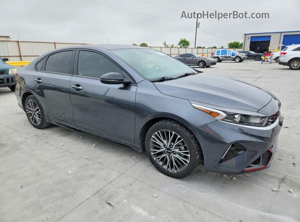 3KPF54AD0NE449049 2022 KIA FORTE Gray 