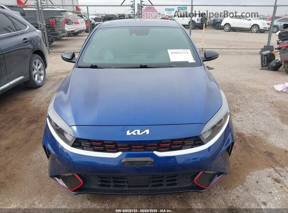 3KPF54AD0RE769137 2024 KIA FORTE Синий Вид щитка приборов