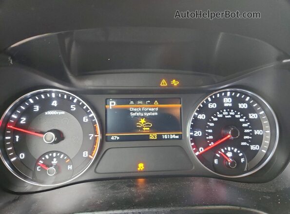 3KPF54AD0RE809555 2024 KIA FORTE Black Вид щитка приладів