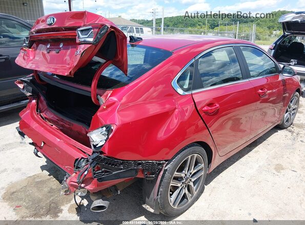 3KPF54AD1KE046340 2019 KIA FORTE Red Задня права чверть