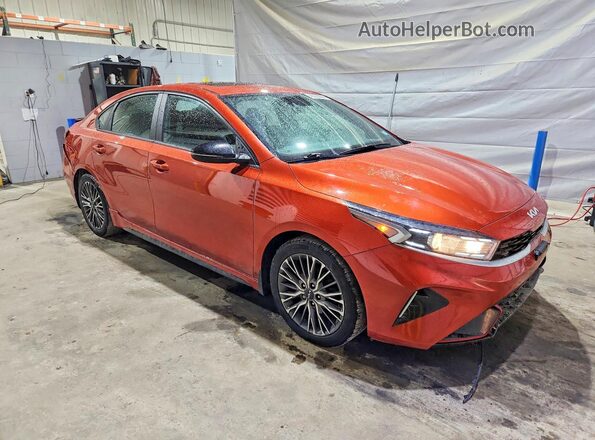 3KPF54AD1NE421194 2022 KIA FORTE Orange Delantero derecho