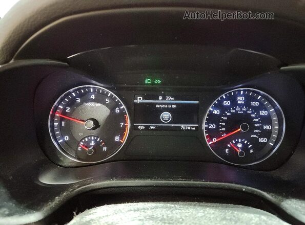 3KPF54AD1NE421194 2022 KIA FORTE Orange Vista del cuadro de instrumentos