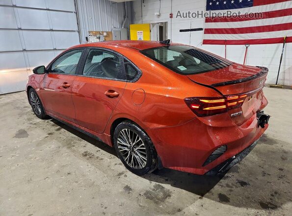 3KPF54AD1NE421194 2022 KIA FORTE Orange Trasero izquierdo