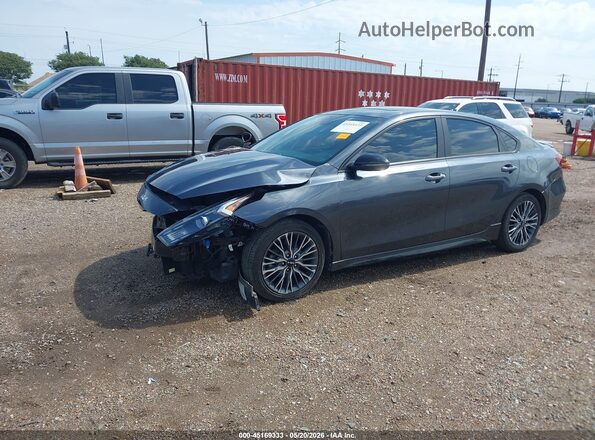 3KPF54AD1PE597651 2023 KIA FORTE Black წინა მარცხენა ხედი სამი მეოთხედიდან