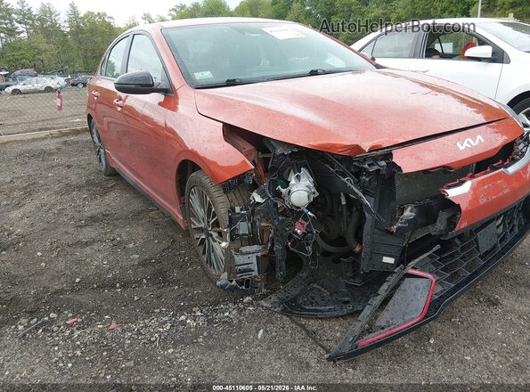 3KPF54AD2PE540715 2023 KIA FORTE Оранжевый Вид спереди