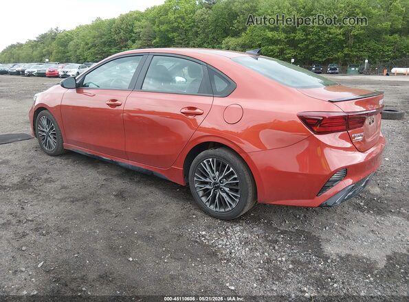 3KPF54AD2PE540715 2023 KIA FORTE Оранжевый Задняя левая четверть