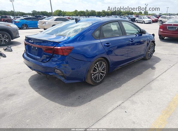 3KPF54AD2RE776218 2024 KIA FORTE Blue Trasero derecho