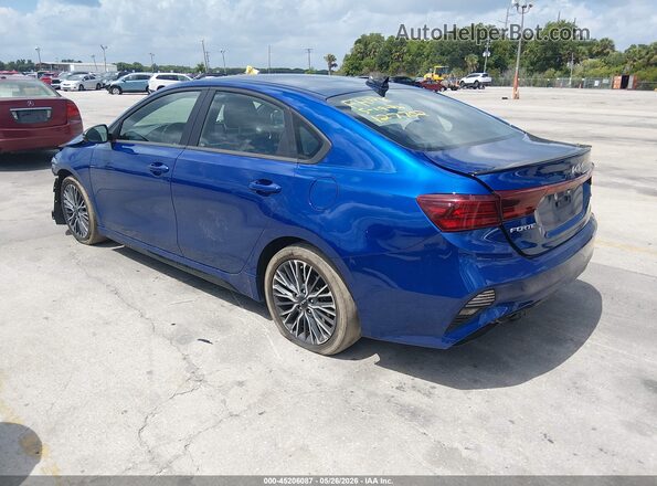 3KPF54AD2RE776218 2024 KIA FORTE Blue Trasero izquierdo