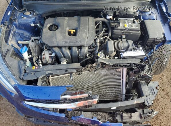 3KPF54AD3ME410387 2021 KIA FORTE Blue Սալոնի հետևի տեսք