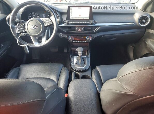 3KPF54AD3ME410387 2021 KIA FORTE Blue Առջևի վահանակի տեսք