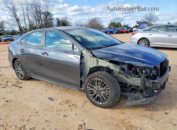 3KPF54AD3PE606768 2023 KIA FORTE Gray Przód prawy