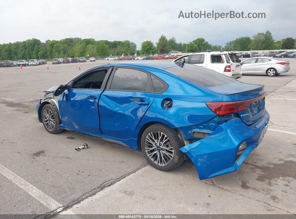 3KPF54AD3PE610741 2023 KIA FORTE Blue Հետևի ձախ