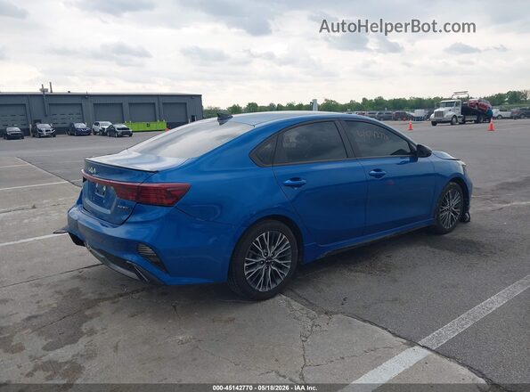 3KPF54AD3PE610741 2023 KIA FORTE Blue Հետևի աջ