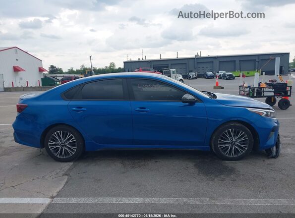 3KPF54AD3PE610741 2023 KIA FORTE Blue Սալոնի 360 աստիճան տեսք