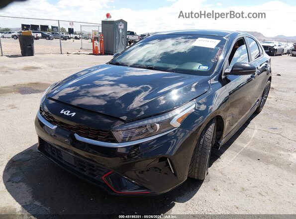 3KPF54AD4PE660791 2023 KIA FORTE Black Передня ліва чверть