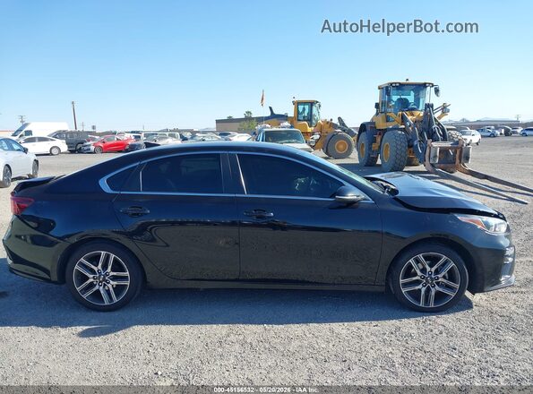 3KPF54AD5LE165798 2020 KIA FORTE Black ხელსაწყოთა პანელის ხედი